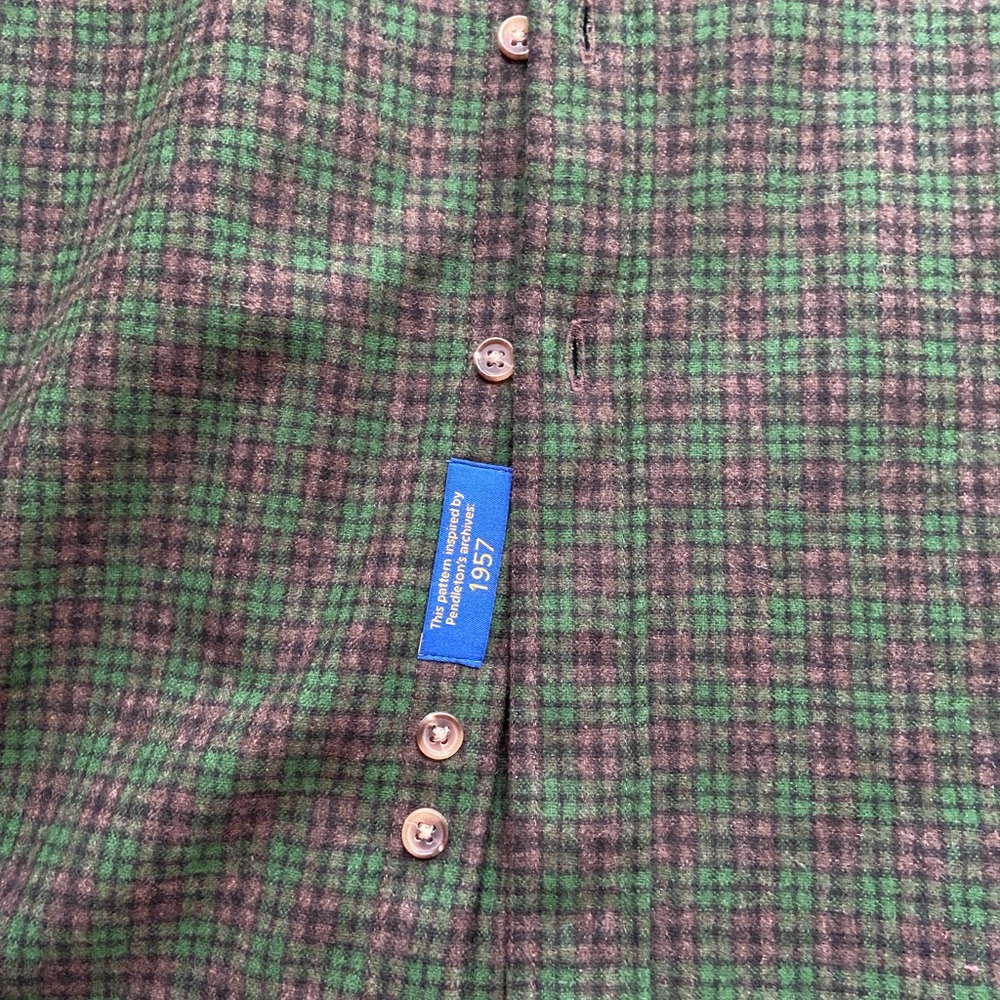 Pendleton Wool Mens Shirt XXL Tall